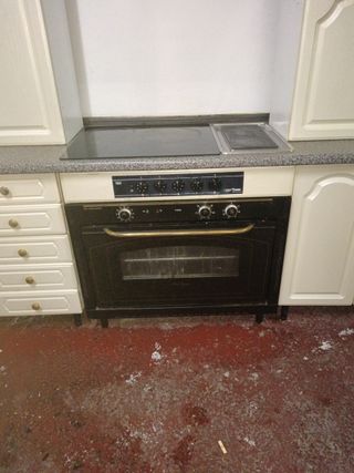 Cocina: Horno, Vitrocerámica y Extractor