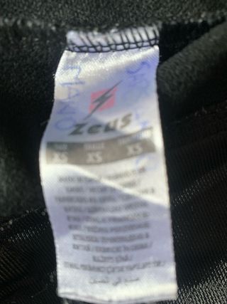 Tuta Zeus nera e verde fluo