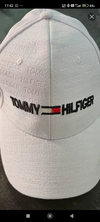 Berretto Tommy Hilfiger Bianco