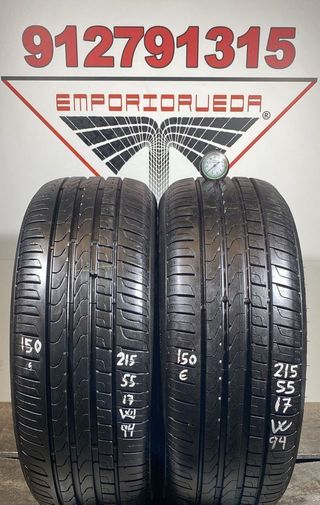 215 55 17 W PIRELLI RUEDA AL 90% VIDA UTIL