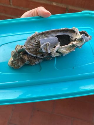 Decoración Naufragio Acuario Barco