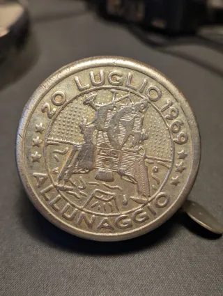 Campanello Bici Vintage 20 Luglio 1969 Allunaggio 