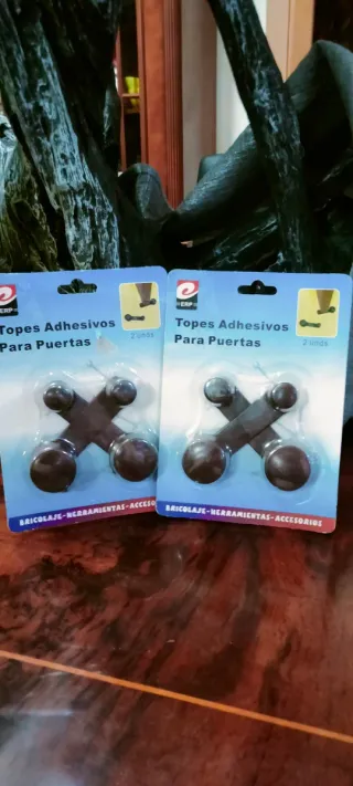 Topes Adhesivos Para Puertas (2 Unidades)