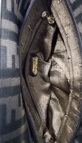 Borsa Fendi Zucca Marrone e Oro