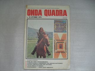 Onda Quadra N.10 Ottobre 1976