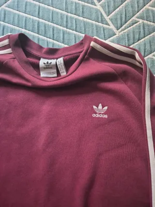 Sudadera Adidas Granate Talla XL