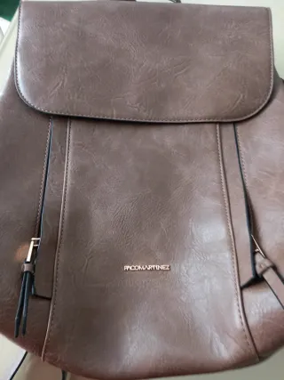 Mochila Paco Martinez Marrón
