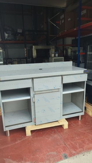 MUEBLE CAFETERO INDUSTRIAL EDENOX 150CMS