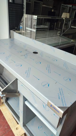 MUEBLE CAFETERO INDUSTRIAL EDENOX 150CMS