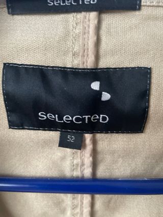 Blazer Selected Beige Hombre