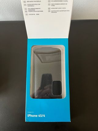 Cover Cellularline Pelle iPhone 4S/4