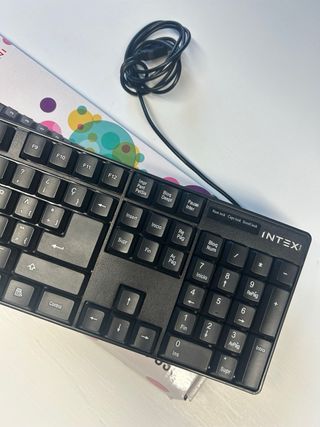 Teclado USB INTEX CP1834 Negro