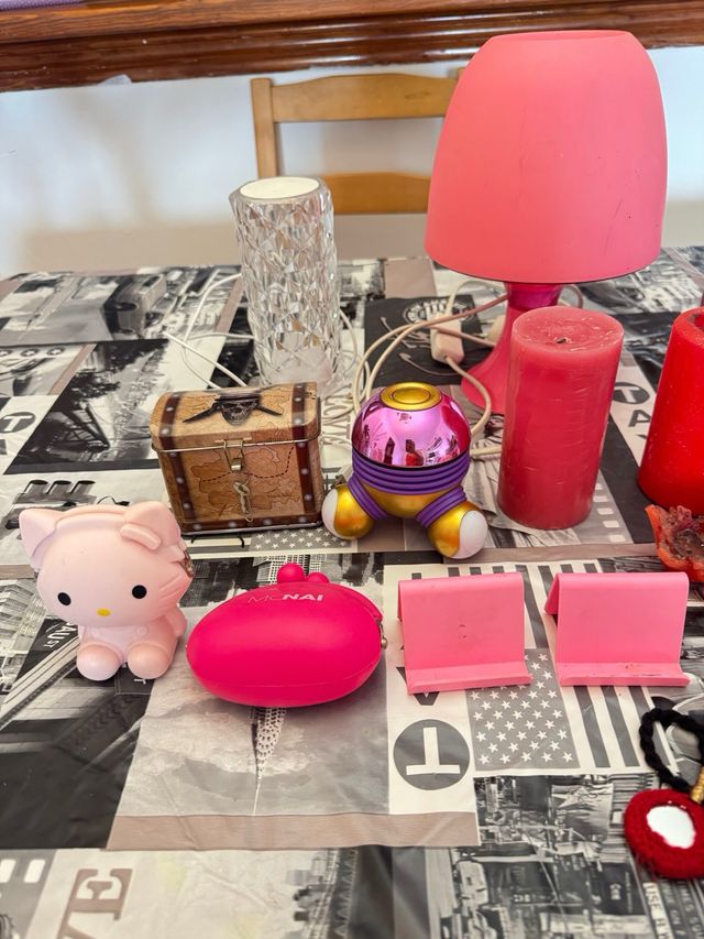 Lote artículos de niñas decoraciones y accesorios