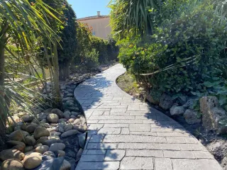 Hormigón impreso para exteriores