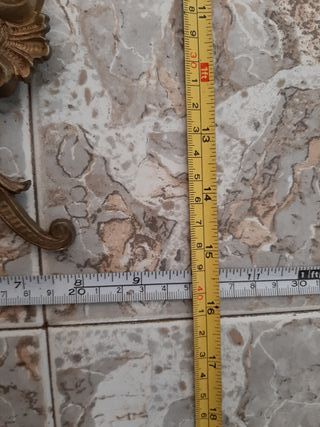 Virgen Bronce Estilo Barroco