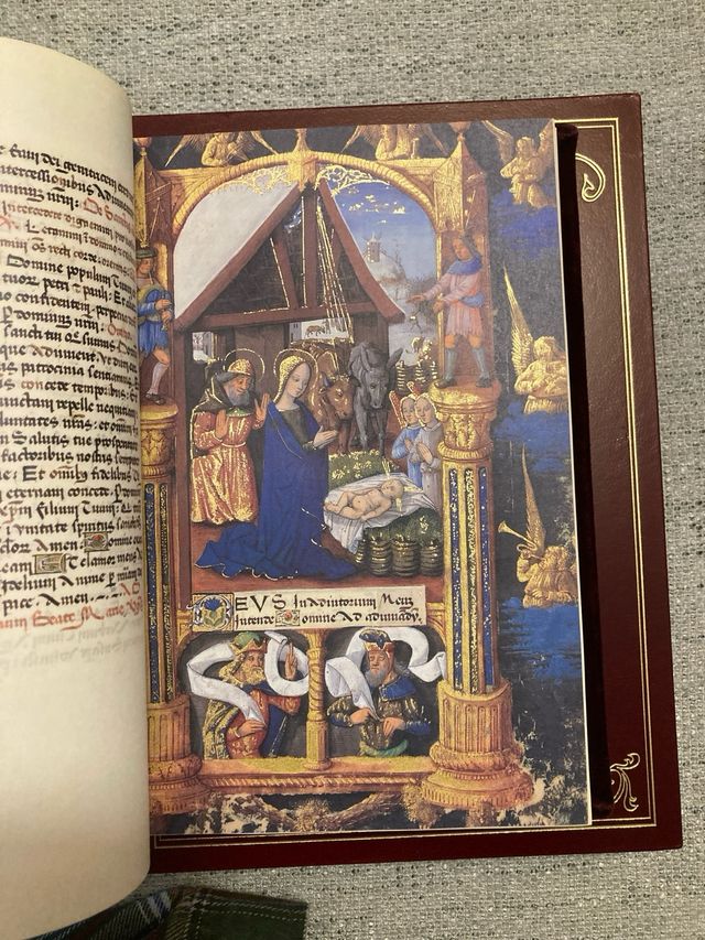 LIBRO DE HORAS DE Luis de Orleans; Con estudio.