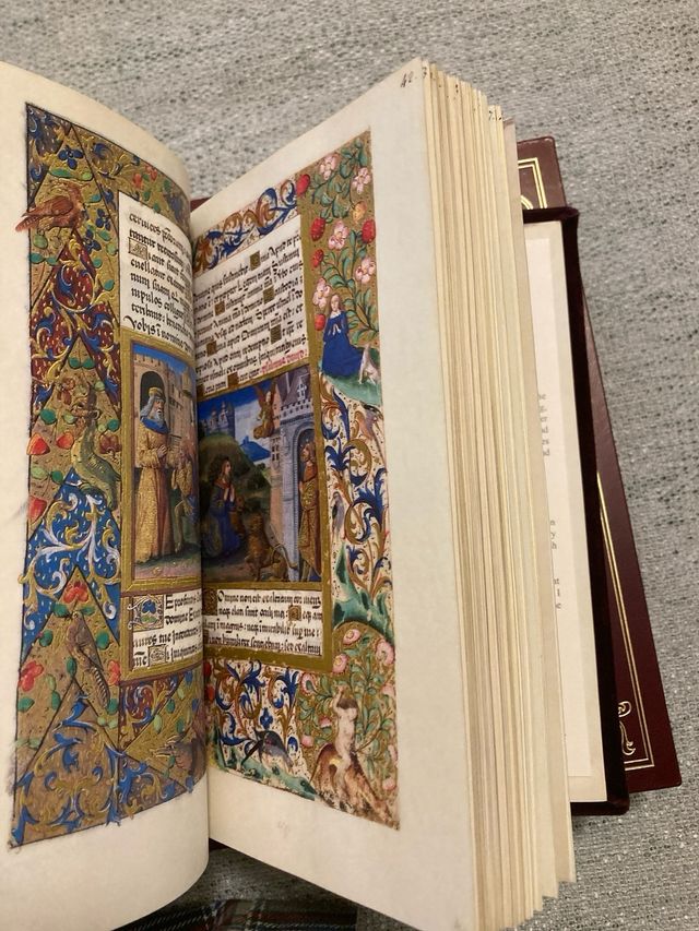 LIBRO DE HORAS DE Luis de Orleans; Con estudio.