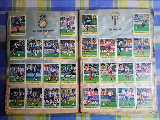 Album Campeonato Liga 81-82.