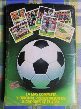 Album Campeonato Liga 81-82. 