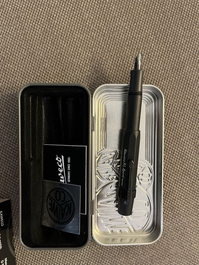 Estilográfica Kaweco AL Sport Black night Edición