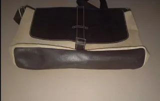 Bolso Zara Man Beige y Marrón