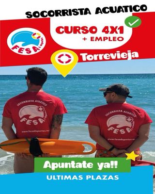 Curso Socorrista Acuático FESA DEPORTES
