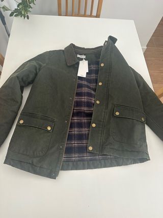 Parka MANGO verde ñ
