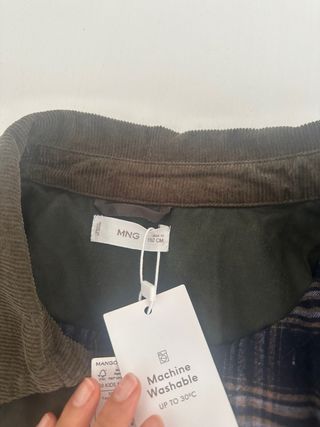 Parka MANGO verde ñ