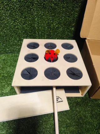 Juego de madera para gatos