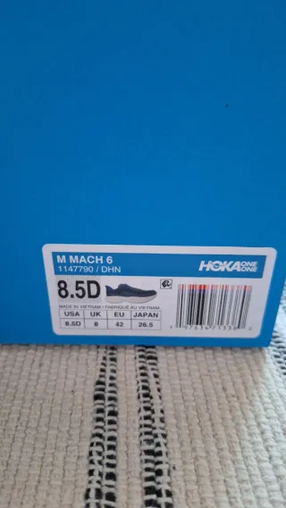 Zapatillas Hoka Mach 6 Talla 42