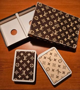 Louis Vuitton Mazzi di carte vintage anni "70