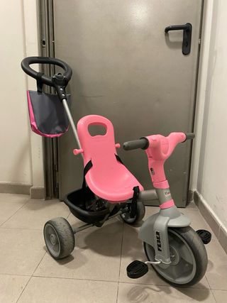 Triciclo bebé niña rosa