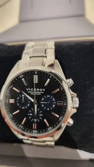 Reloj Viceroy Magnum Cronógrafo Acero Hombre