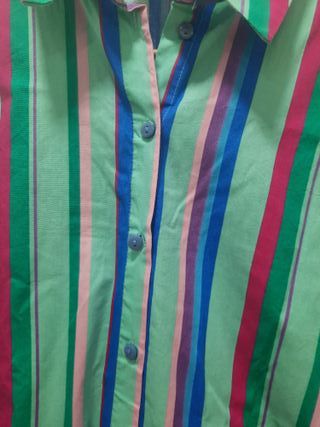 Camisa Primark rayas multicolor