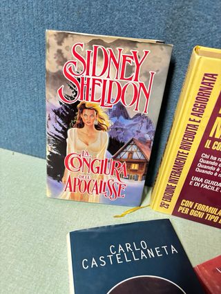Lotto 5 Libri: Sheldon, Forsyth, Scialla, Castella