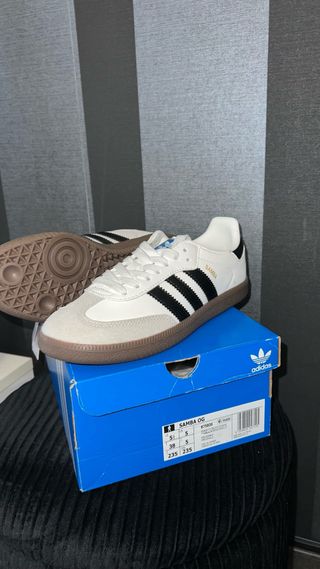 Zapatillas Adidas Samba Blancas y Negras