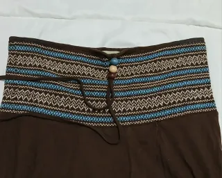 Minifalda marrón