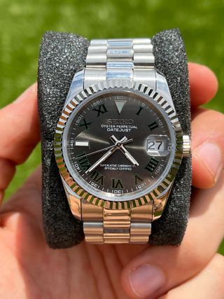 Seiko mod 36mm con brazalete Presidencial – NH35
