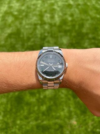 Seiko mod 36mm con brazalete Presidencial – NH35