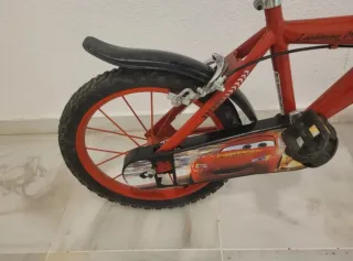 Bicicleta Rayo mcqueen 16".