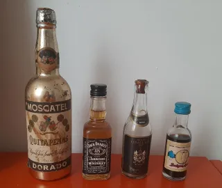 Set di bottiglie in miniatura