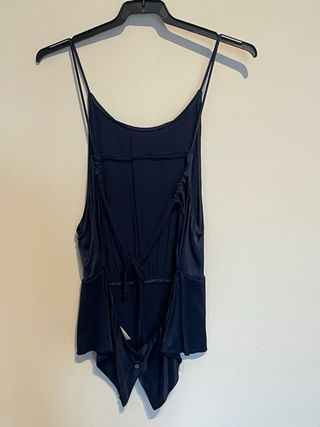Blusa Zara fluida espalda abierta Talla XL