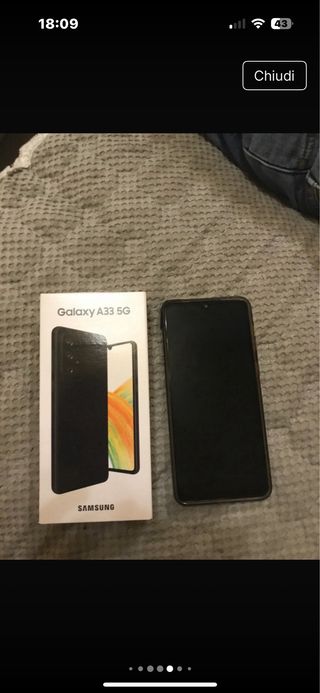 Samsung Galaxy A33 5G Nero