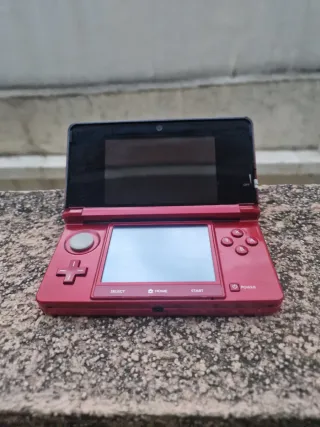 Nintendo 3DS Rosso Metallico