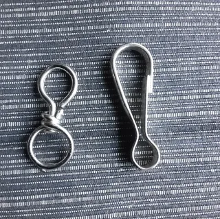 15 Mosquetones para manualidades y pesca