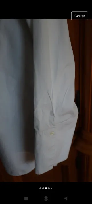 Camisa Massimo Dutti Blanca Talla 40