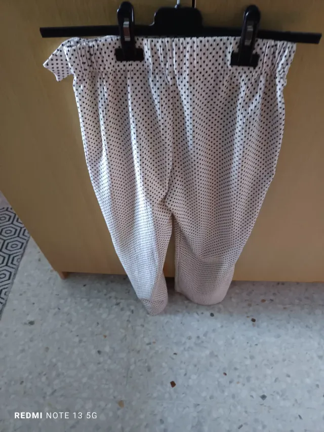 Pantalón verano niña 11-12 años lunares