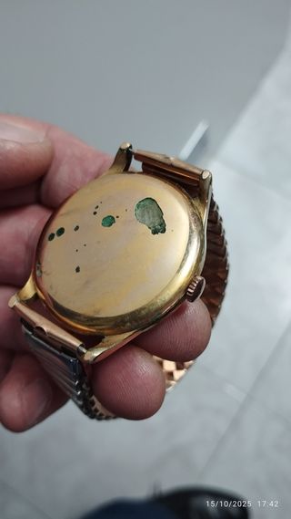 Reloj bañado en oro Dogma