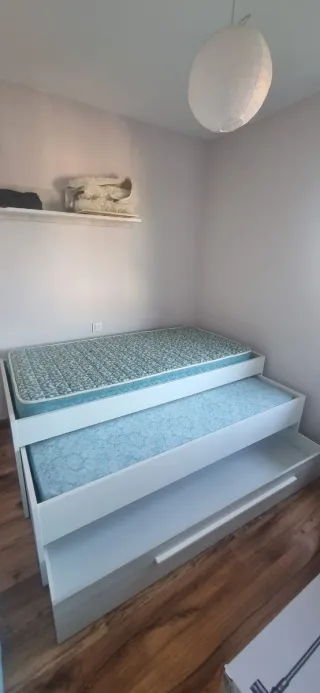 Cama nido con cajón y colchón