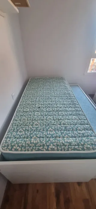 Cama nido con cajón y colchón